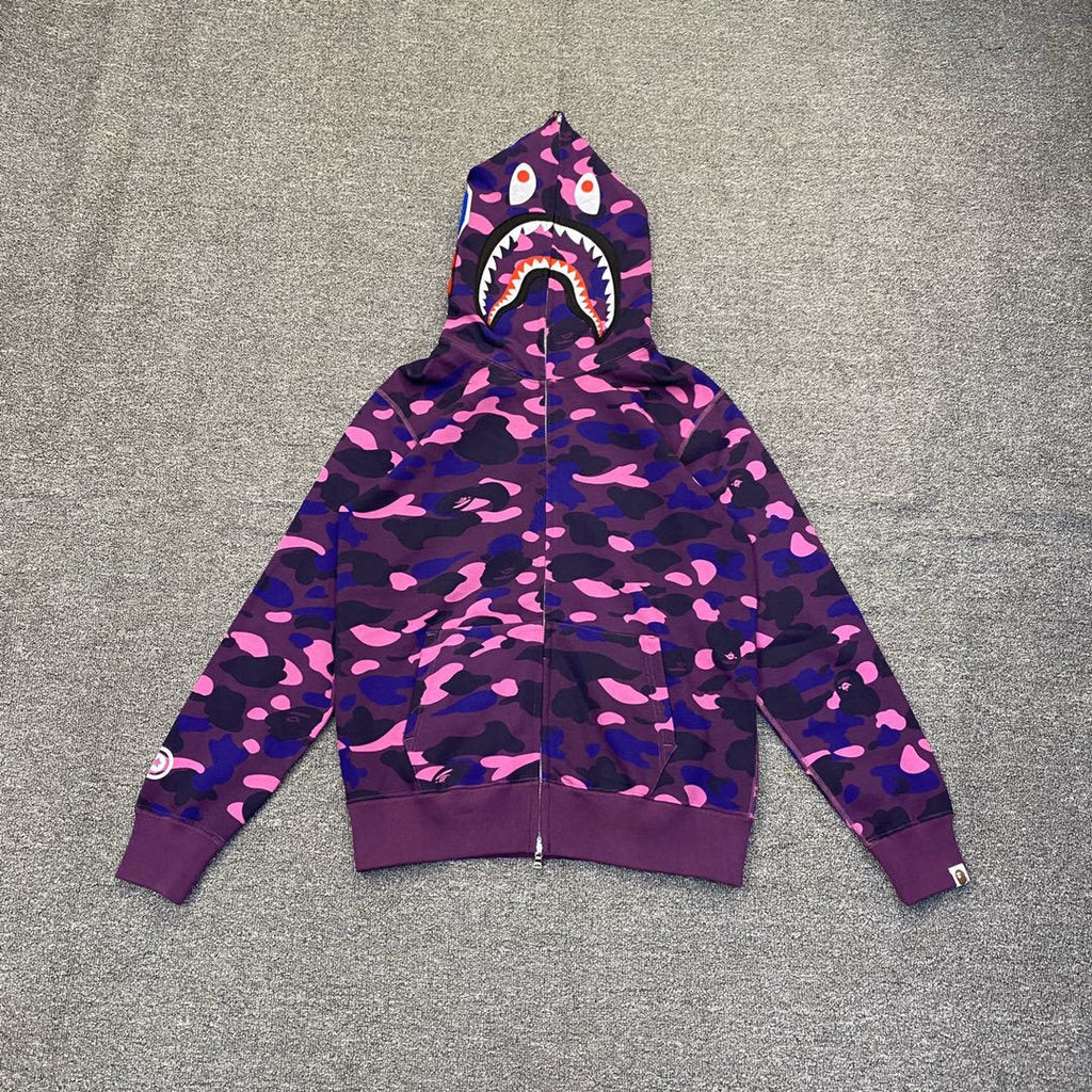 Bape Hoodie Zip-Up Cardigan Hoodie