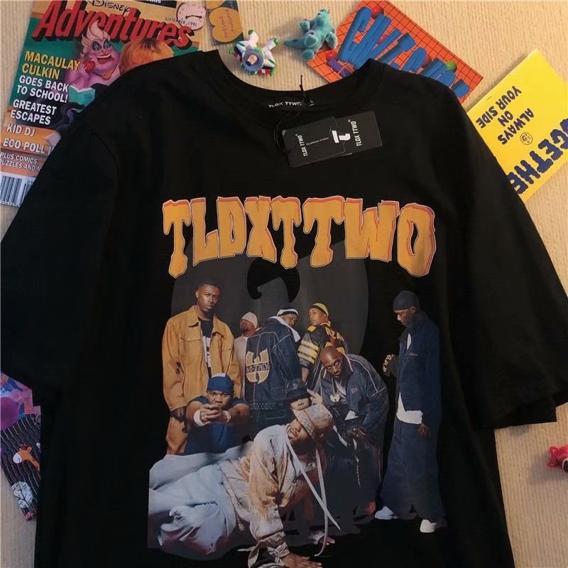 Adult Films Kanye West T Shirt Loose Base Shirt Oversize