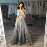 Formal Dresses & Gowns Dress Sexy V-neck Sleeveless Camisole Gown Dress