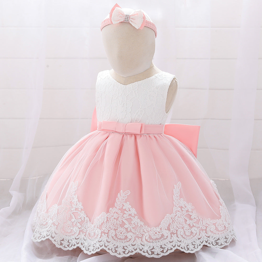 Summer Rompers Lace Children's Princess Dress