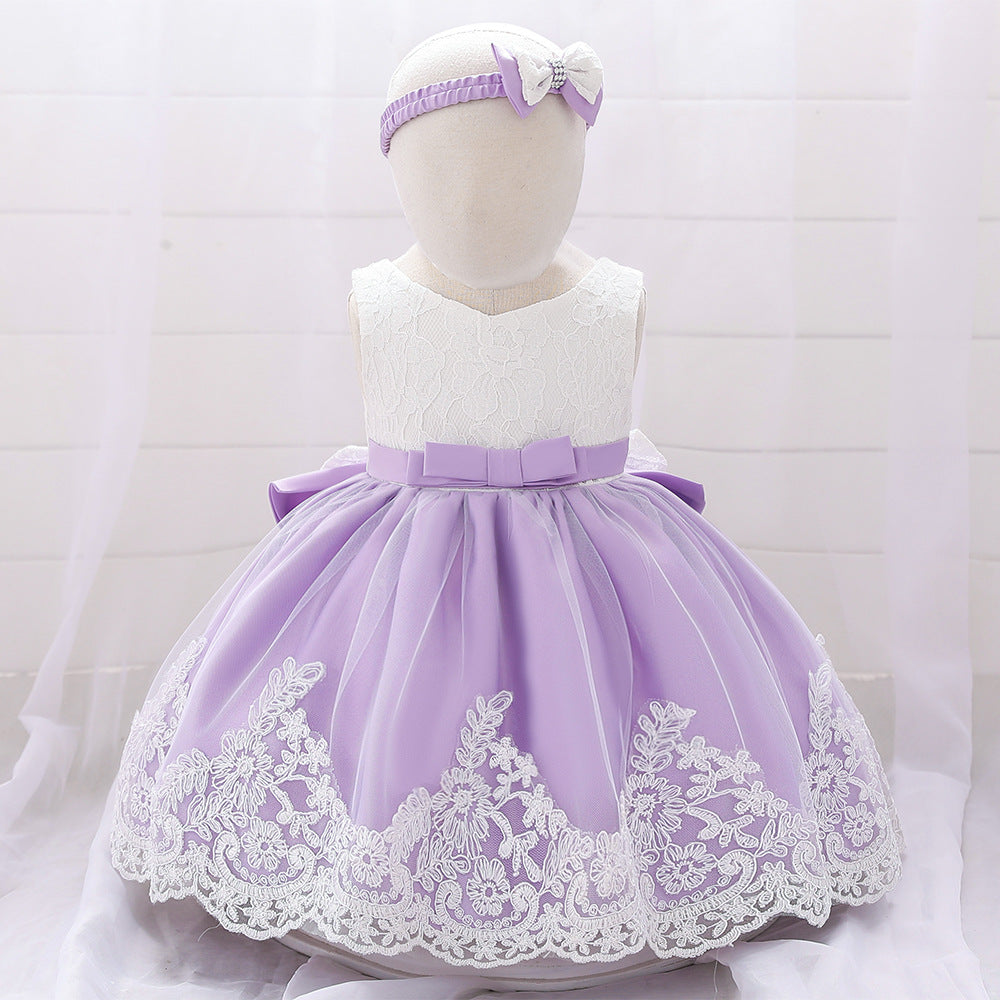 Summer Rompers Lace Children's Princess Dress