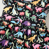 Children Girl Summer Dress Summer Colorful Dinosaur Princess Dress