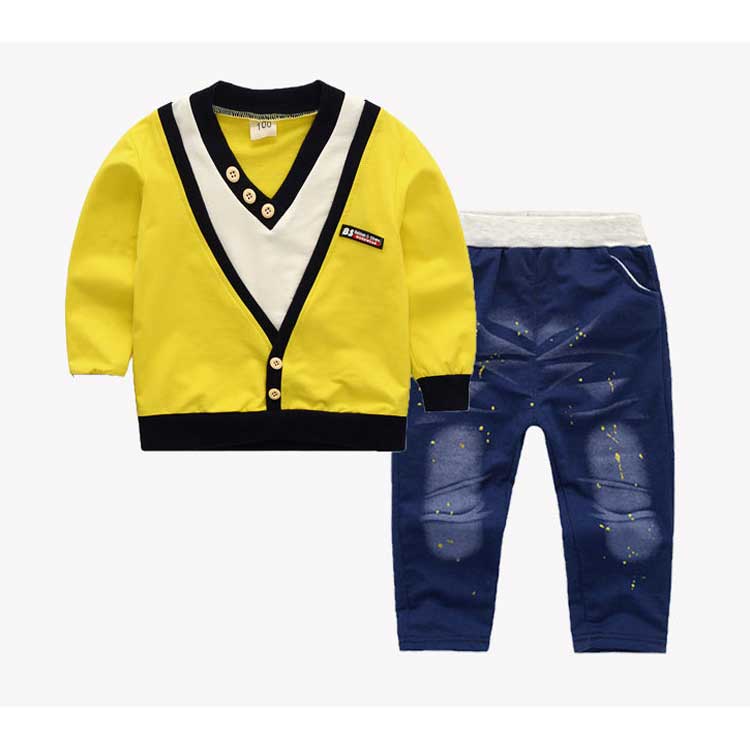 Children Boy Co Ord Spring 2 Piece Set