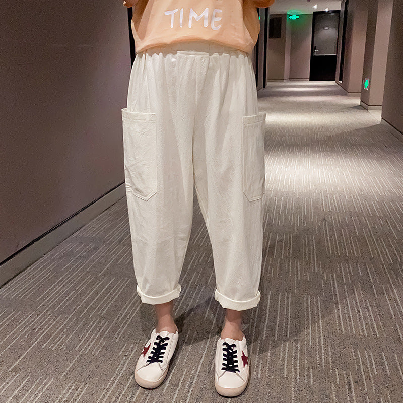 Children's Summer Casual Pants Children Girl Pant