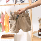 Children Boy Co Ord Summer Cartoon Dinosaur Short Sleeve Shorts 2 Piece Set