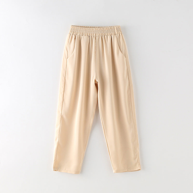 Summer Casual Pants Children's Summer Trousers Children Girl Pants