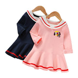 Fgteev Spring and Autumn Long-Sleeved Dress