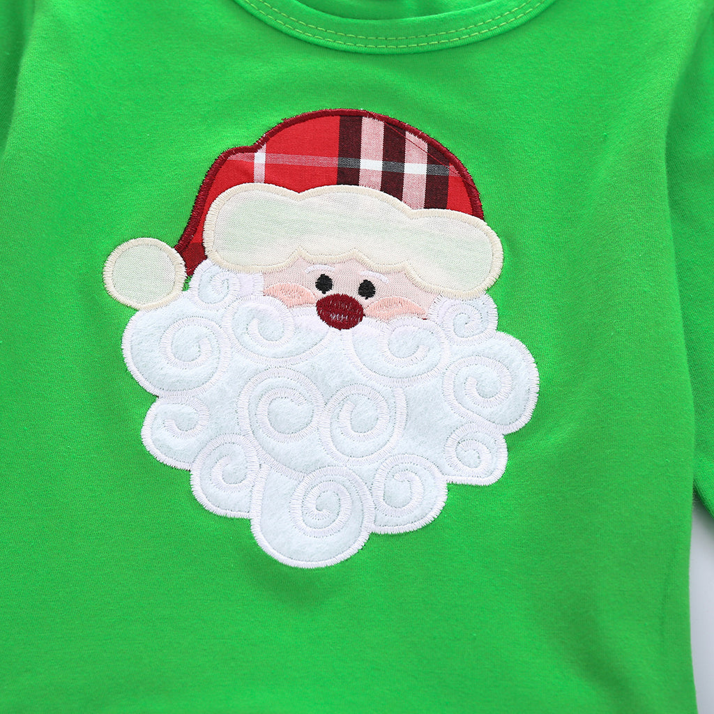 Children Girl Skirts Long Sleeve Top and Skirt Two-Piece Set