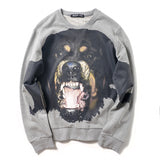 GVC Hoodie Dog Head Pattern Cotton Sweater Loose Men and Women
