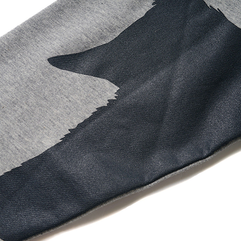 GVC Hoodie Dog Head Pattern Cotton Sweater Loose Men and Women