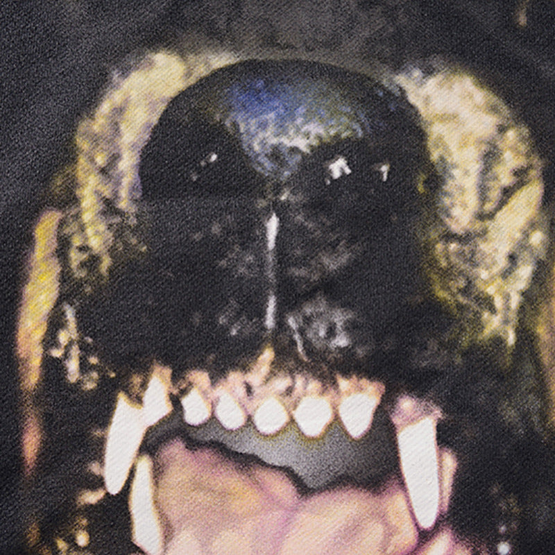 GVC Hoodie Dog Head Pattern Cotton Sweater Loose Men and Women