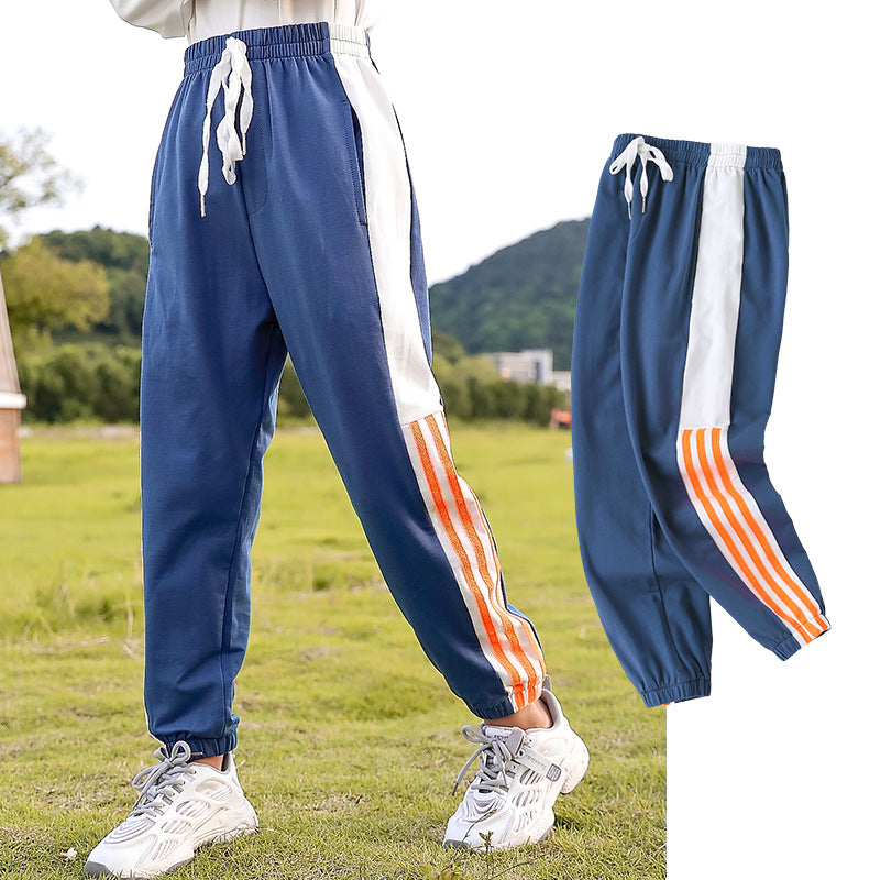 Girls' Trousers Children Loose Track Pants Girl Spring Clothes