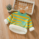 Boys Sweater Kids' Winter Mink Fur Baby Sweater