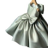Summer Rompers Children Host Costume for Piano Performance Princess Dress