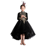 Princess Charlotte Flower Girl Dress Host Evening Dress Catwalk Costume for Piano Performance