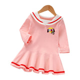 Fgteev Spring and Autumn Long-Sleeved Dress