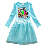 Fgteev Children's Cartoon Pleated Dress
