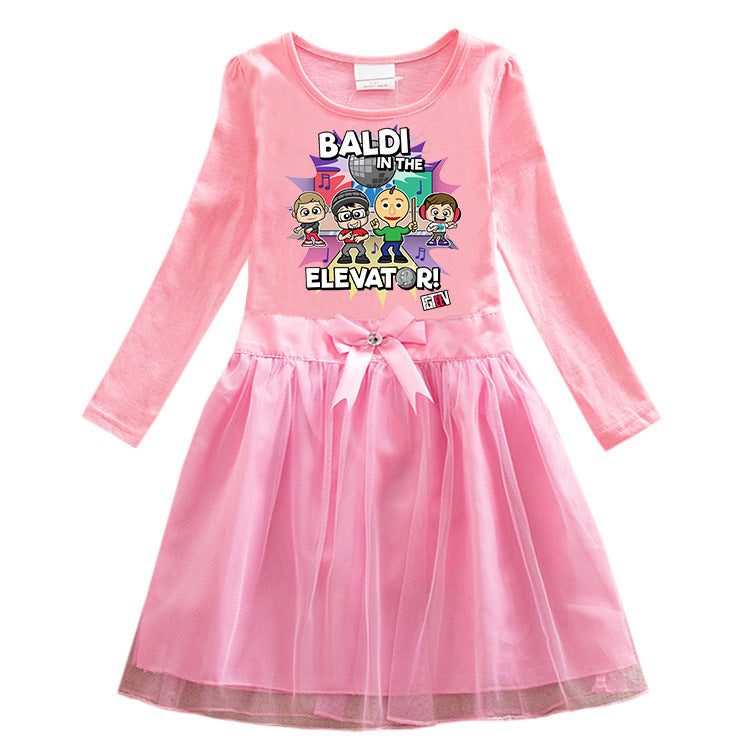 Fgteev Cartoon Pleated Dress