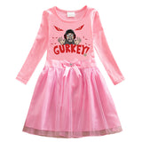 Fgteev Cartoon Anime Pleated Dress