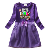 Fgteev Children's Cartoon Pleated Dress