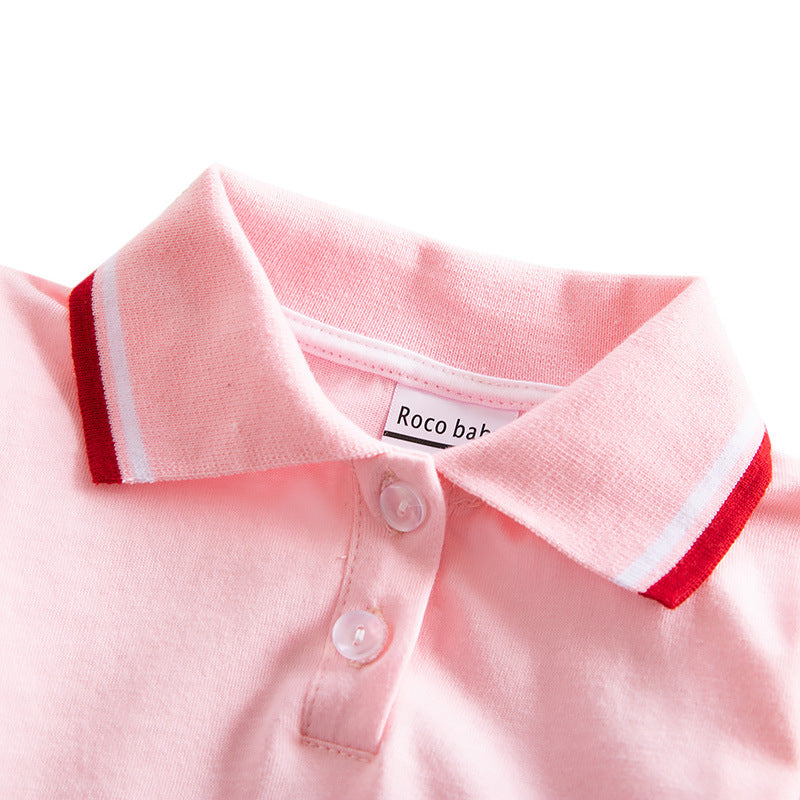 Fgteev Spring and Autumn Long-Sleeved Children's Dress