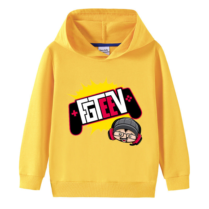 Fgteev Hooded Sweater Pullover Top