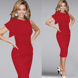 Cocktail Dresses for Weddings Slim-Fit Tight Dress Evening Dress