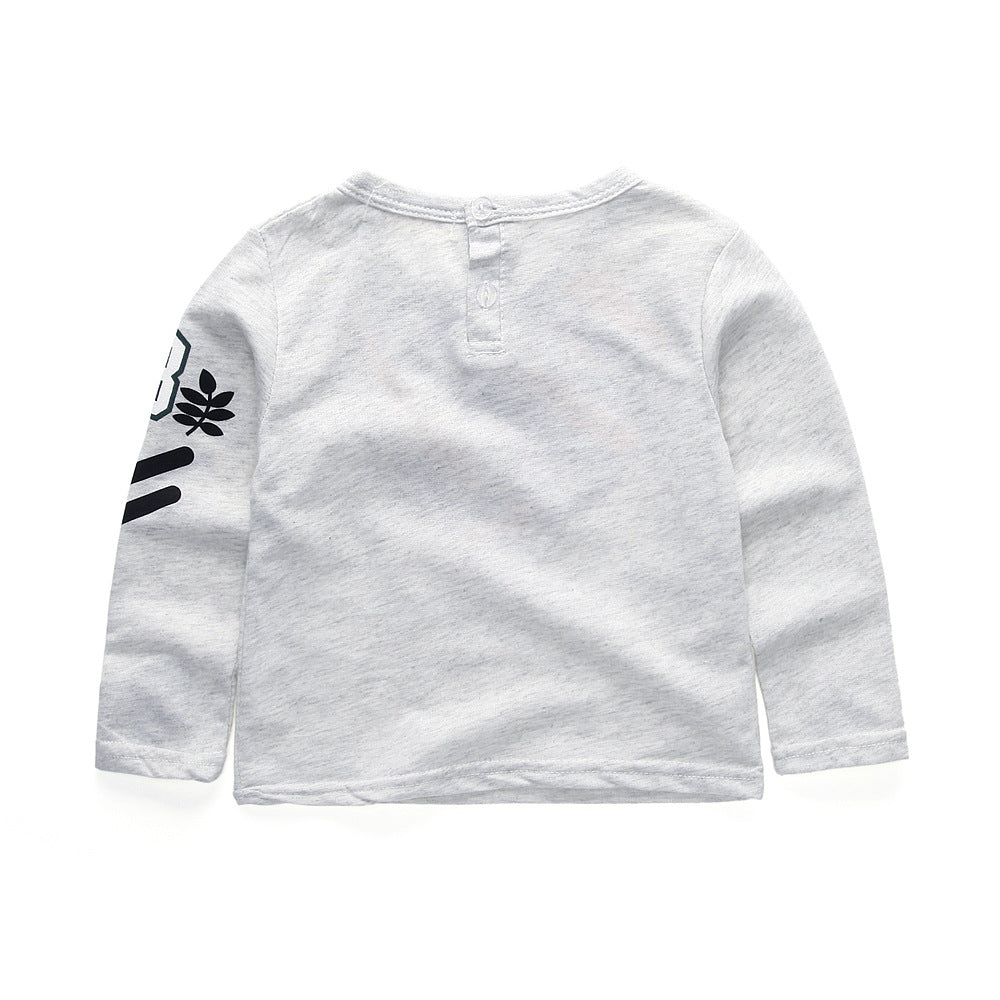 Children Boy Co Ord 2 Piece Set Spring and Autumn Long Sleeve T-shirt Pants Casual Suit