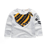 Children Boy Co Ord 2 Piece Set Spring and Autumn Long Sleeve T-shirt Pants Casual Suit