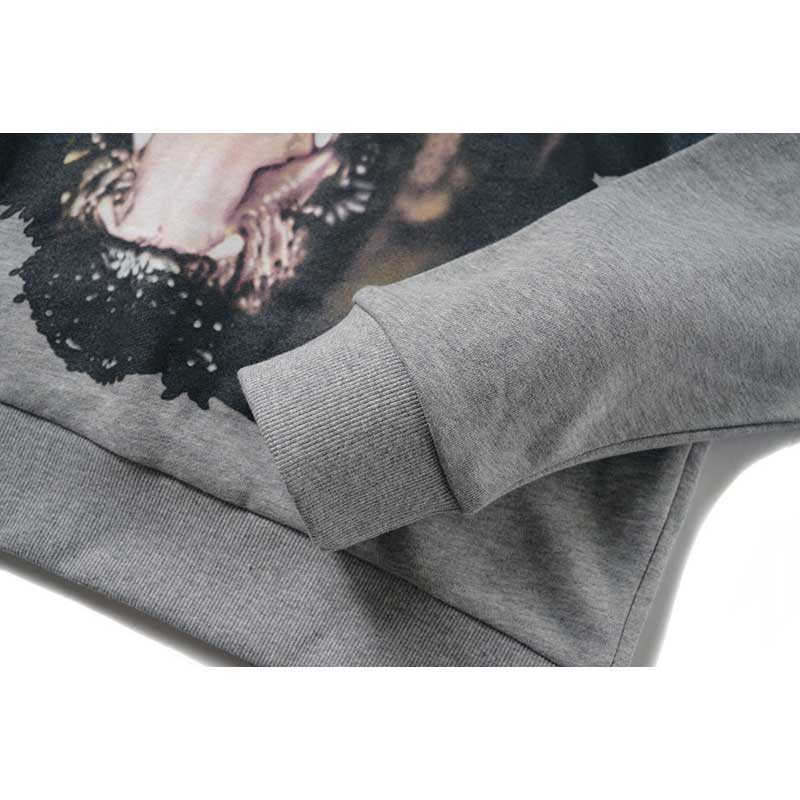 GVC Hoodie Dog Head Pattern Cotton Sweater Loose Men and Women