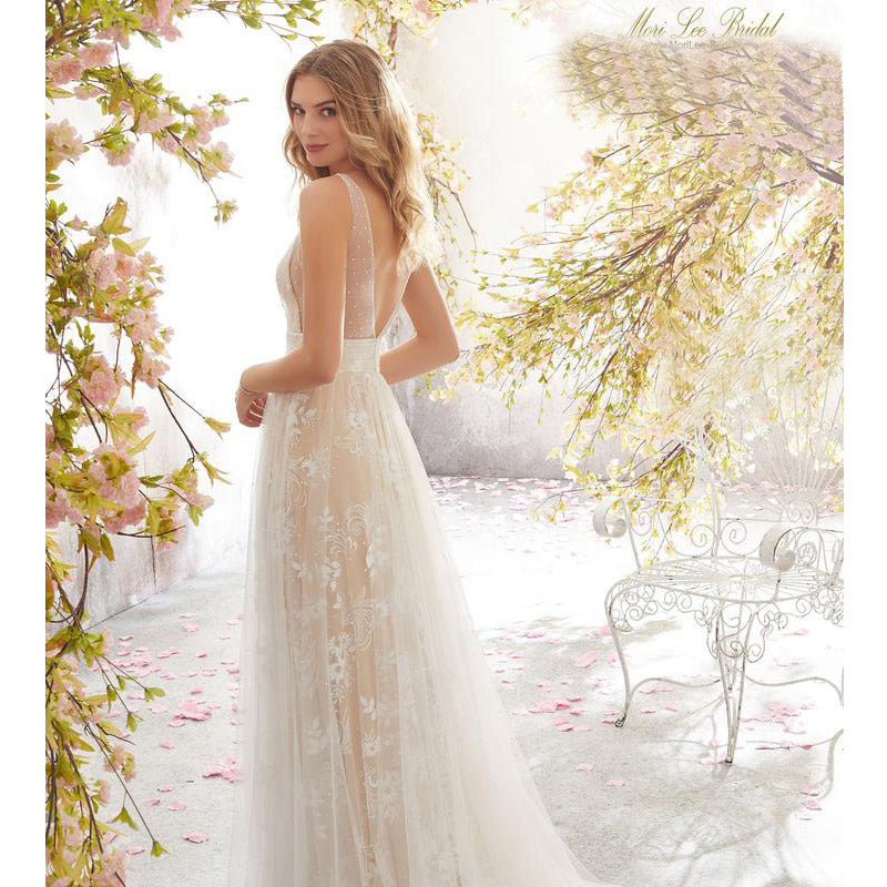 Formal Dresses & Gowns Wedding Dress Sexy Sleeveless Lace Wedding Dress