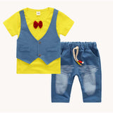 Children Boy Co Ord Vest Shorts 2 Piece Set