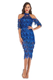 Homecoming Dresses Tight Sexy off-the-Shoulder Nightclub Sequins Dress Summer