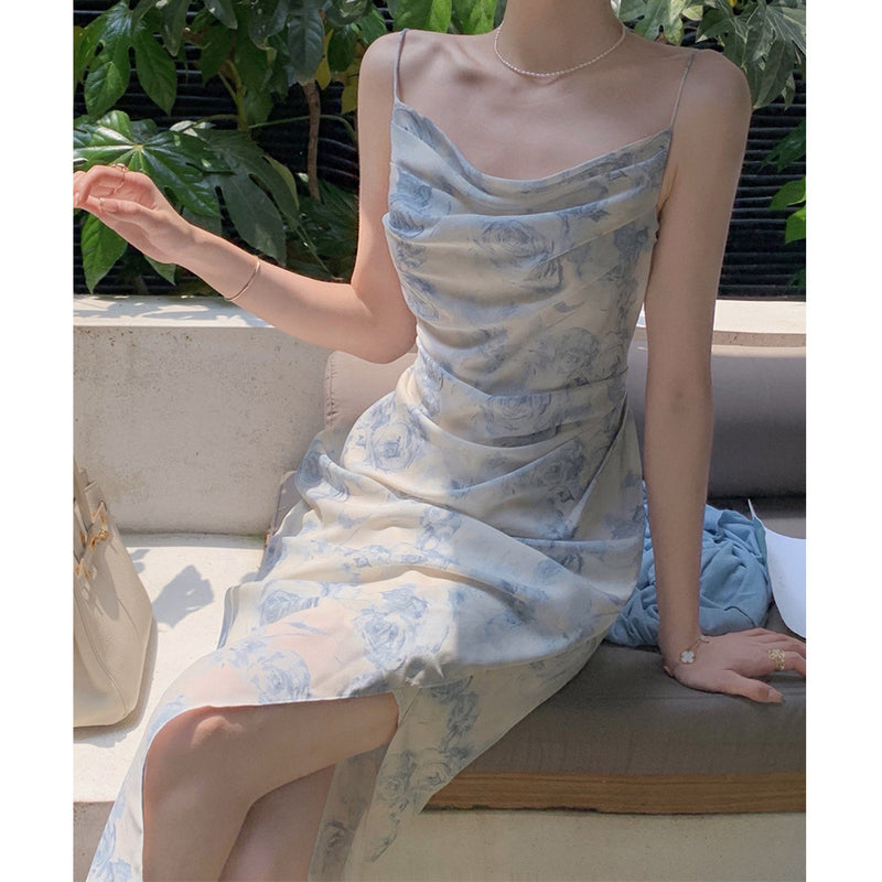 Satin Dress Women's Summer