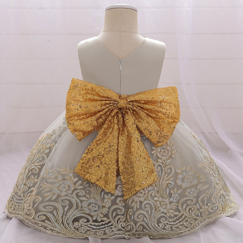 Baby Girl Christening Dress Baptism Dresses Girl Baptism Dress Birthday Party Dress Lace Pearl Dress