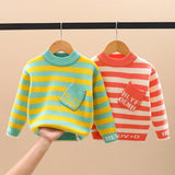 Boys Sweater Kids' Winter Mink Fur Baby Sweater