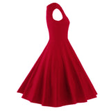 Cocktail Attire for Women Spring Summer Vintage Dress Short Sleeve Elegant Short Dress