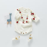 Summer Rompers Cute Strawberry Sweater Sweet Knitted Romper