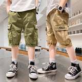 Summer Pants Summer Children's Casual Cropped Pants