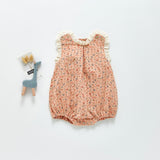 Summer Rompers Floral Lace Sleeveless Leotard
