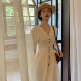 1920S Dress Retro Kikyo Dress Mori Long Dress Summer