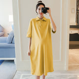 Maternity Clothes Dress Summer Fashion Outing Summer Casual Simple