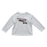 Spring Tops Children's Round Neck Long Sleeve Printed Casual T-shirt