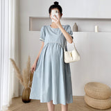 Maternity Clothes Dress Summer Dress for Pregnant Women plus Size Loose Maternity Dress