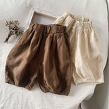 Summer Pants Solid Color Casual Pants Summer Bloomers