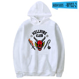 Stranger Things Hellfire Club Hoodie Hoodie Loose Sweater