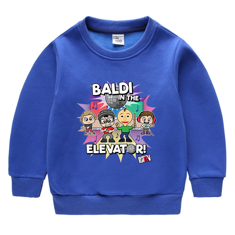 Fgteev Children's Sweater Fleece Lined Padded Warm Keeping Top