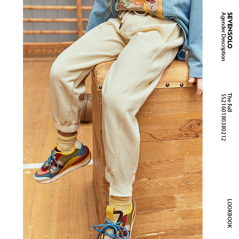 Pants Children's Loose Trousers Children Girl's Spring Clothes