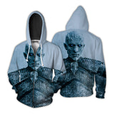 Grinch Hoodie Grinch 3D Printing Spoof Zipper Hooded Sweater