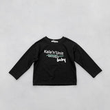 Spring Tops Children's Round Neck Long Sleeve Printed Casual T-shirt